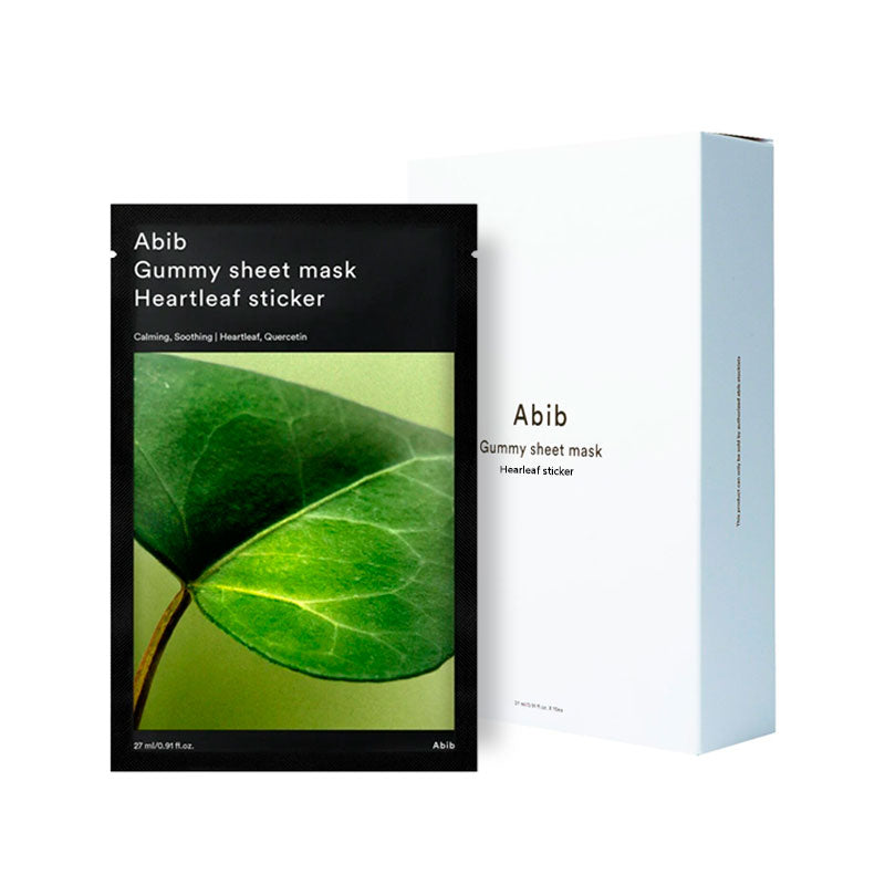Abib Gummy Sheet Mask #Heartleaf Sticker 27ml-1