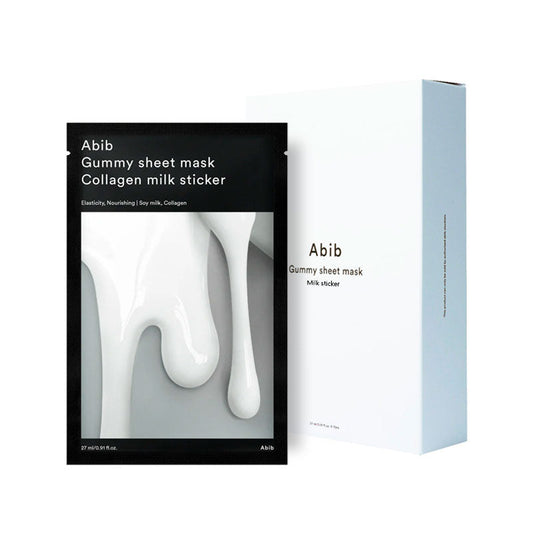 Abib Gummy Sheet Mask #Milk Sticker 27ml-1